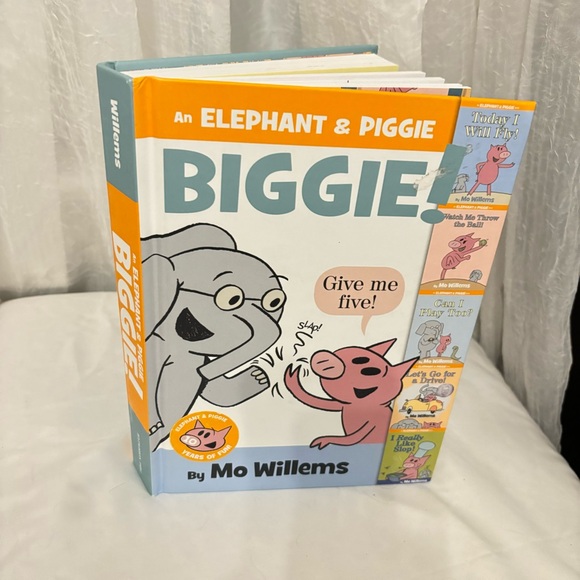New 2017 5 Books in 1 Elephant & Piggie Biggie! Give Me Five by Mo Willems - Picture 7 of 7